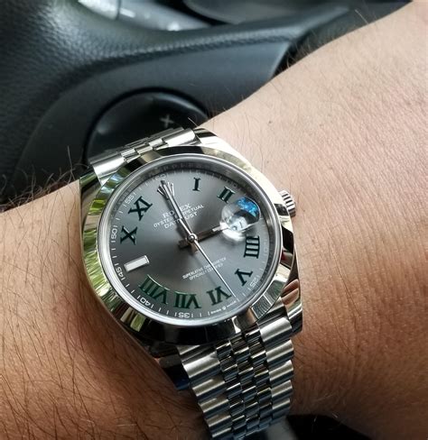 rolex wimbledon dial